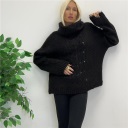 maglione collo ad anello tracy